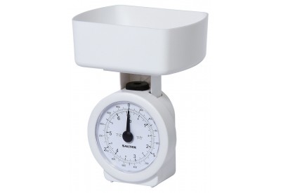 Salter Mechanical Kitchen Scale with Clock Style Face